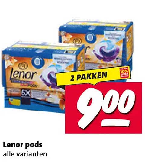 Lenor pods alle varianten 2 pakken