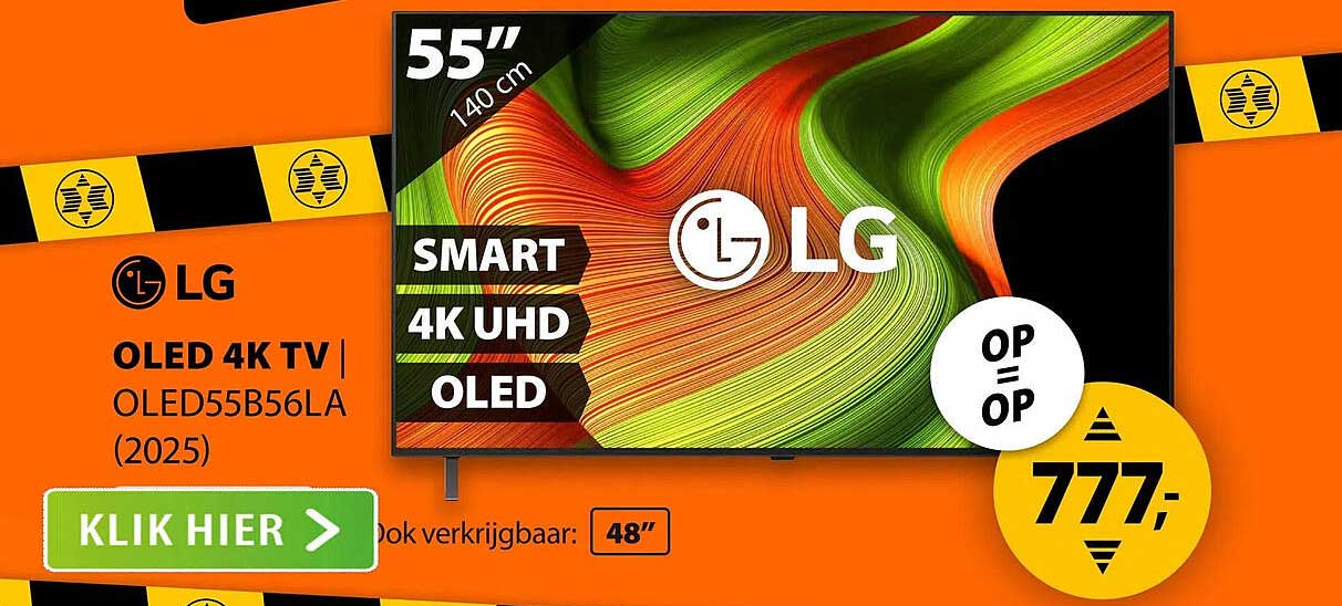 LG OLED 4K TV OLED55B56LA (2025)