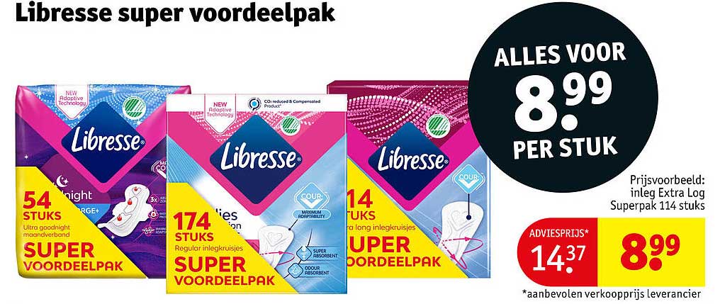 Libresse super voordeelpak