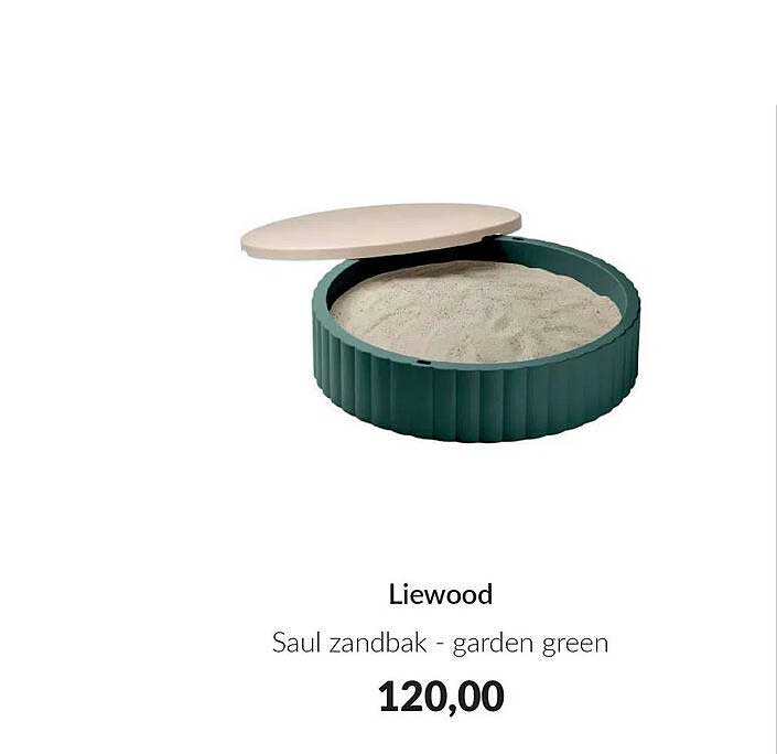 Liewood Saul zandbak - garden green
