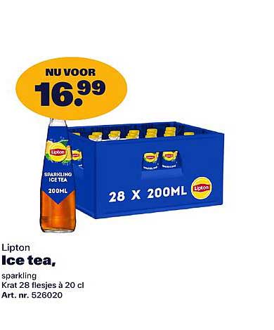 Lipton Ice tea, sparkling