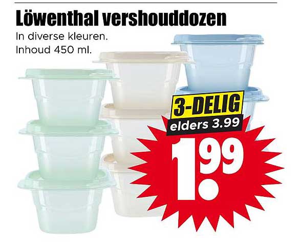 Löwenthal vershouddozen 3-delig