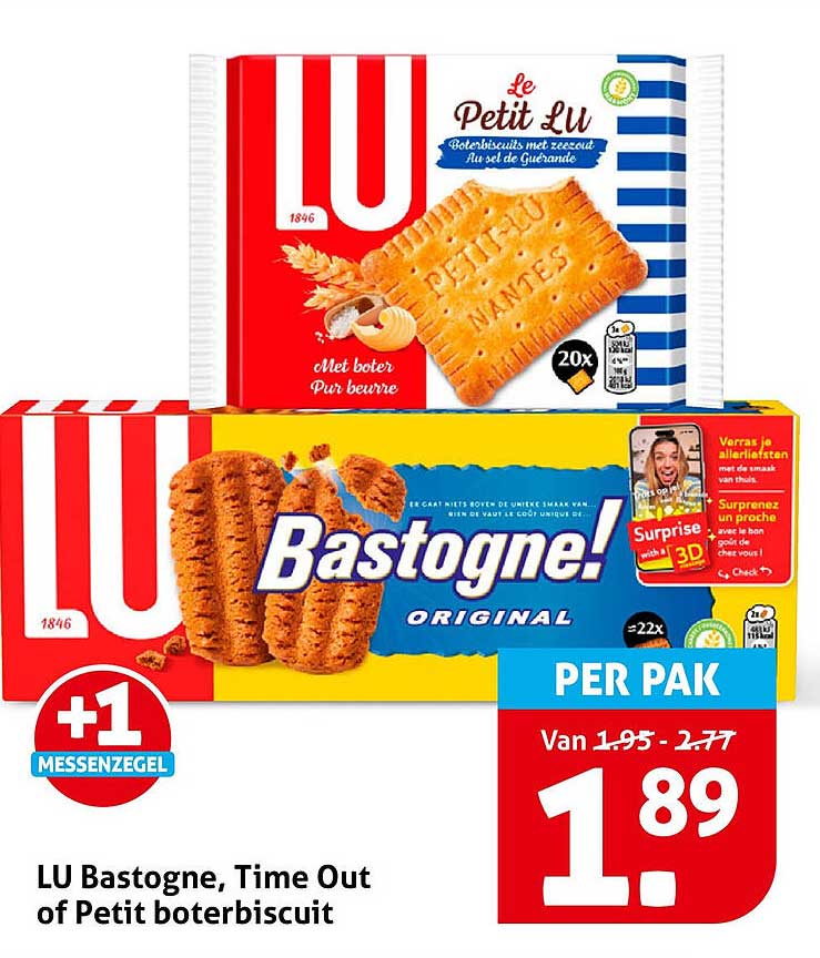 LU Bastogne, Time Out of Petit boterbiscuit +1 Messenzegel