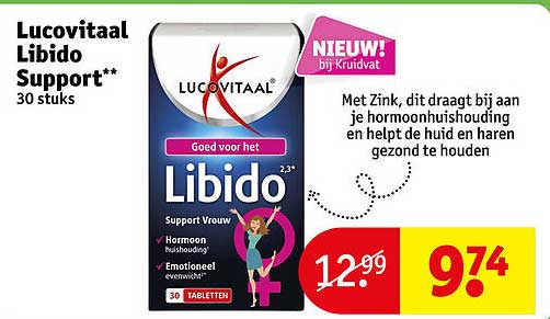 Lucovitaal Libido Support** 30 stuks