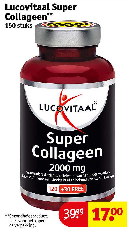 Lucovitaal Super Collageen 150 stuks