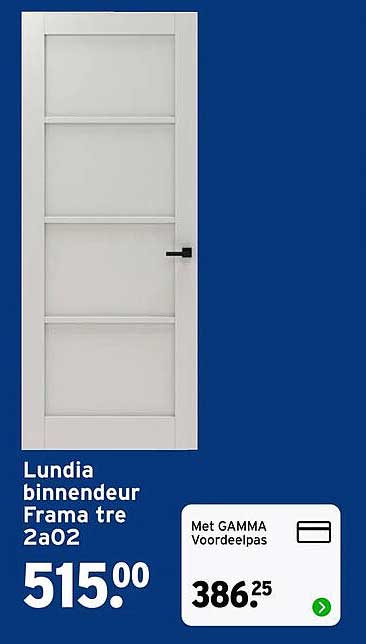 Lundia binnendeur Frama tre 2a02