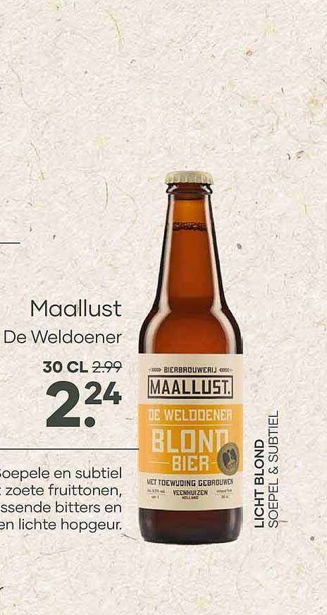 Maallust De Weldoener