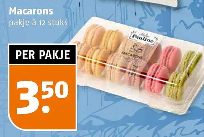 Macarons pakje à 12 stuks