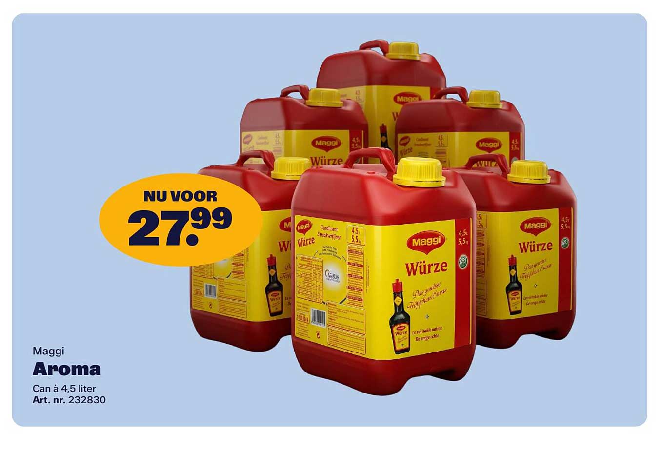 Maggi Aroma Can à 4,5 liter