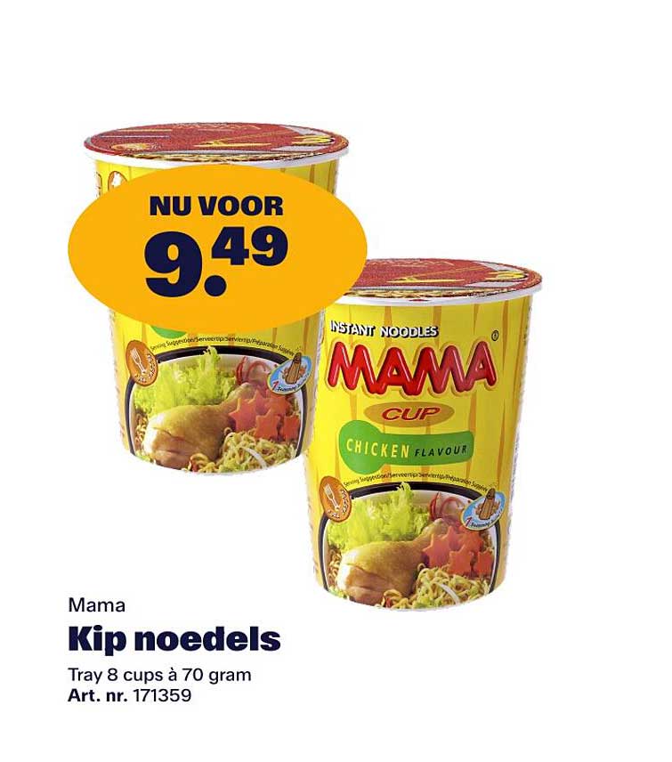 Mama Kip noedels