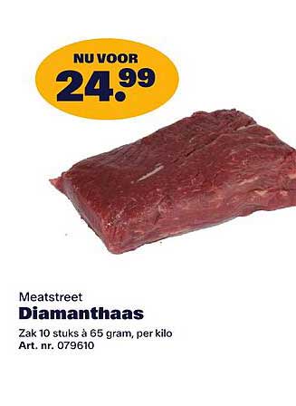 Meatstreet Diamanthaas