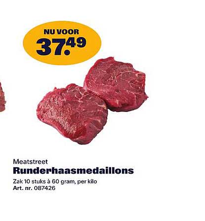 Meatstreet Runderhaasmedaillons