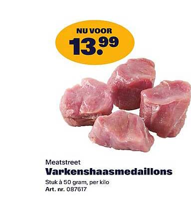 Meatstreet Varkenshaasmedaillons