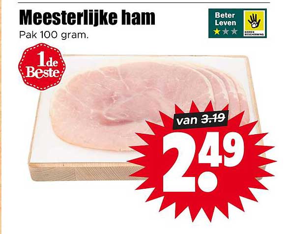 Meesterlijke ham