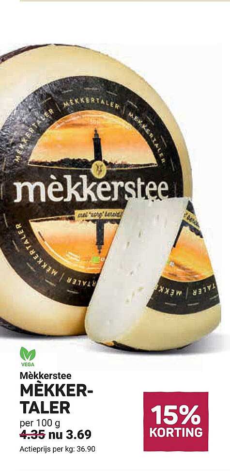 Mèkkerstee MÈKKER-TALER 15% KORTING