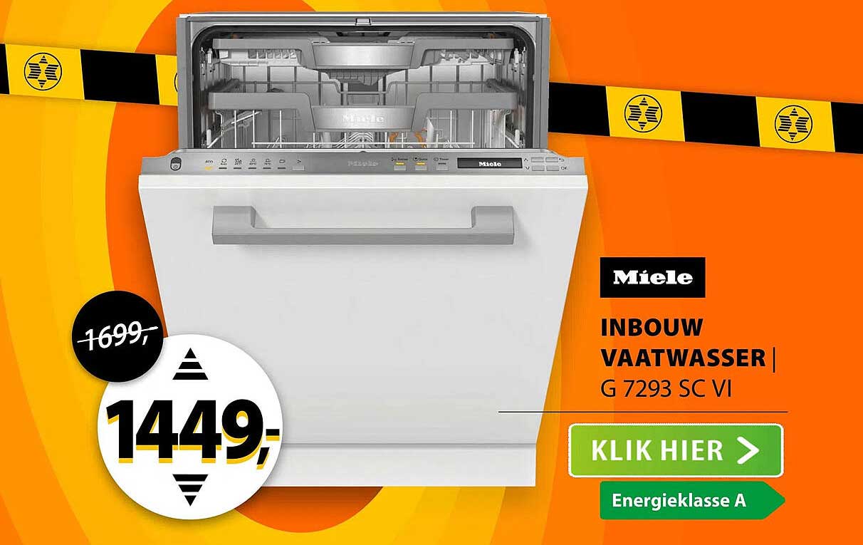 Miele Inbouw vaatwasser G 7293 SC VI