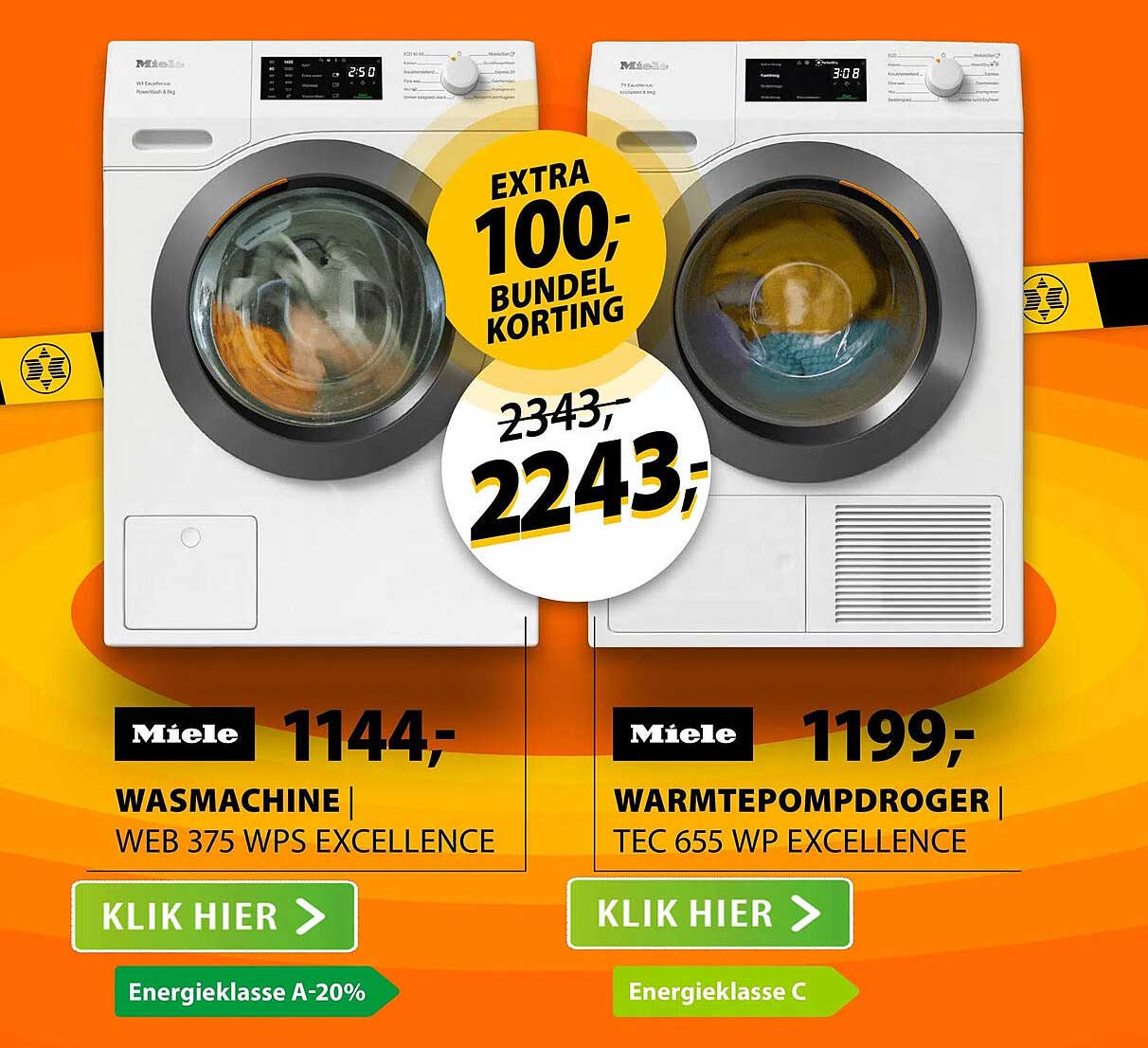 Miele Wasmachine WEB 375 WPS Excellence
