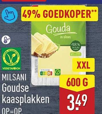 MILSANI Goudse kaasplakken