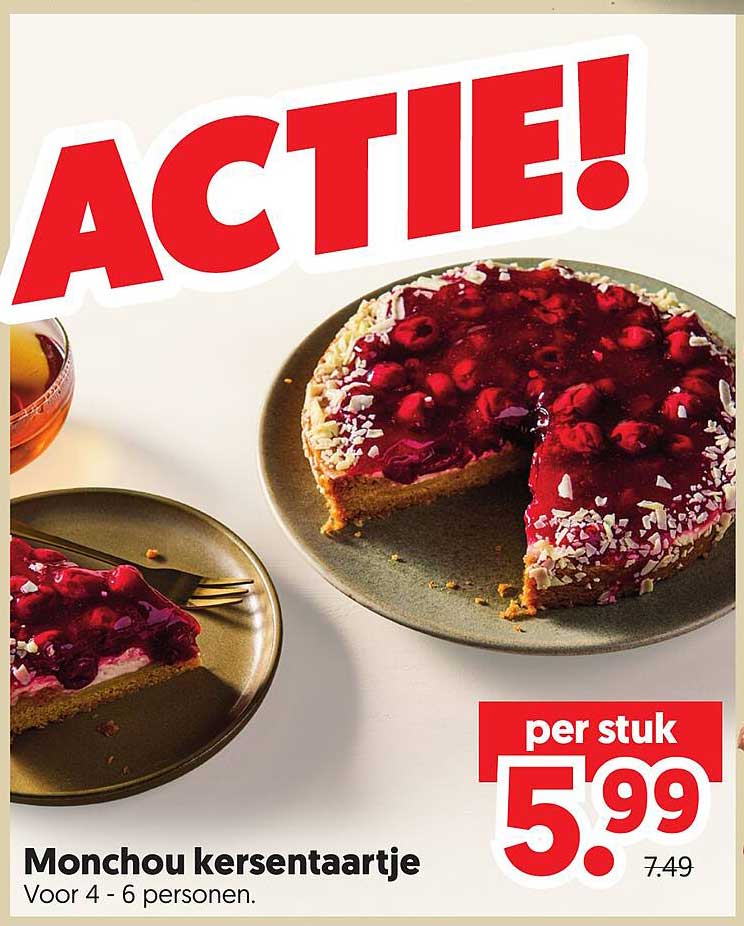 Monchou kersentaartje