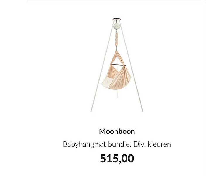 Moonboon Babyhangmat bundle. Div. kleuren