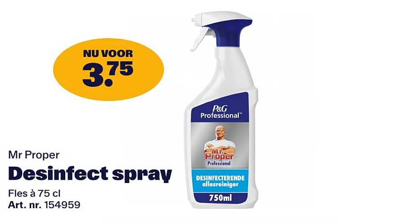 Mr Proper Desinfect spray