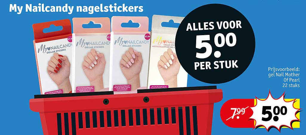 My Nailcandy nagelstickers