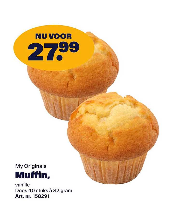 My Originals Muffin, vanille