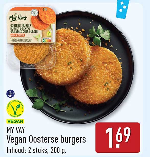 MY VAY Vegan Oosterse burgers