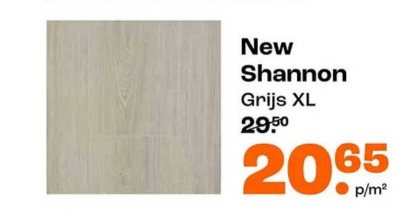 New Shannon Grijs XL