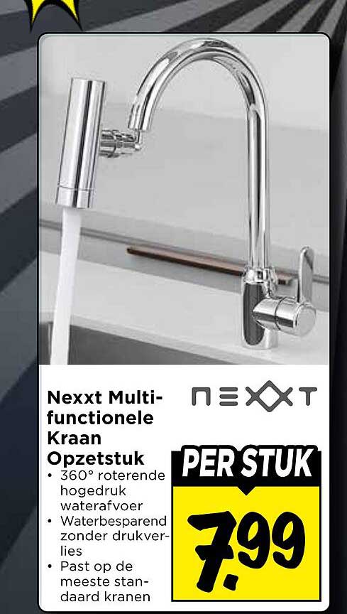 Nexxt Multi-functionele Kraan Opzetstuk