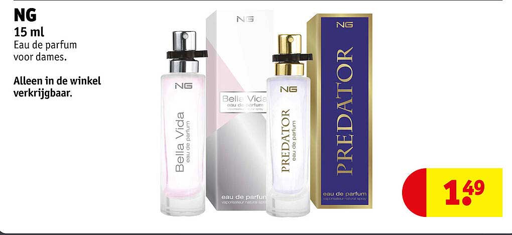 NG 15 ml Eau de parfum voor dames