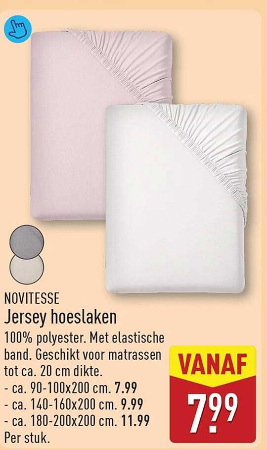 NOVITESSE Jersey hoeslaken
