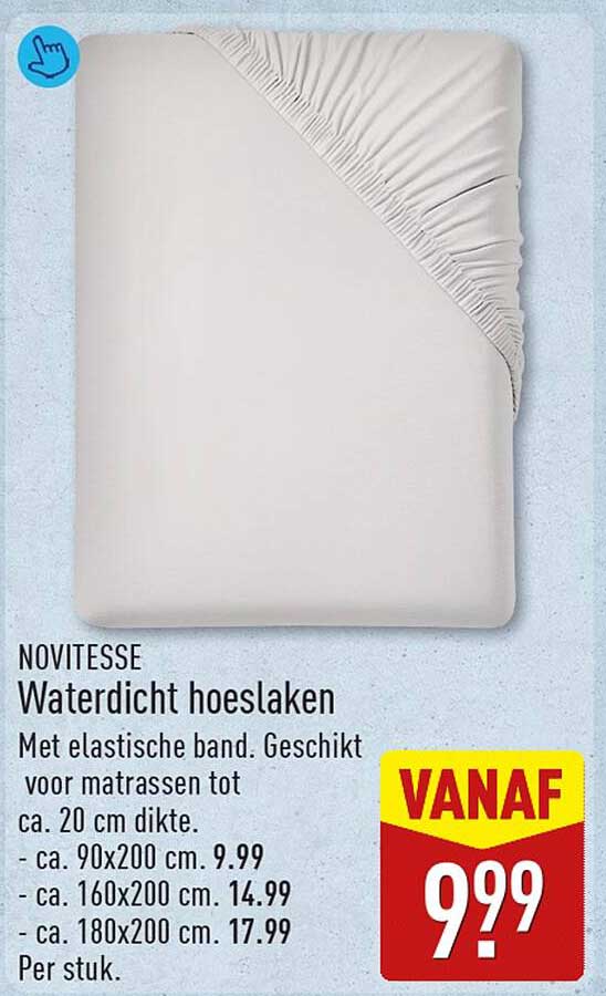 NOVITESSE Waterdicht hoeslaken