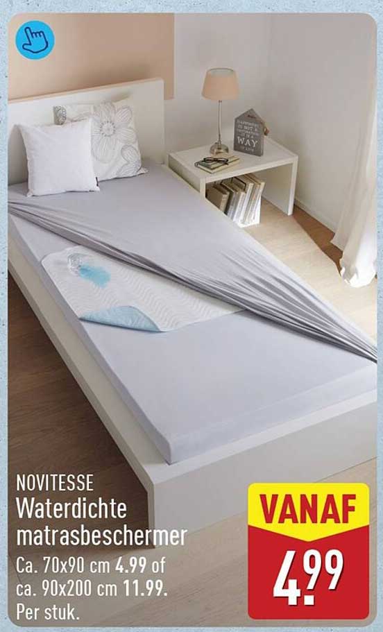 NOVITESSE Waterdichte matrasbeschermer