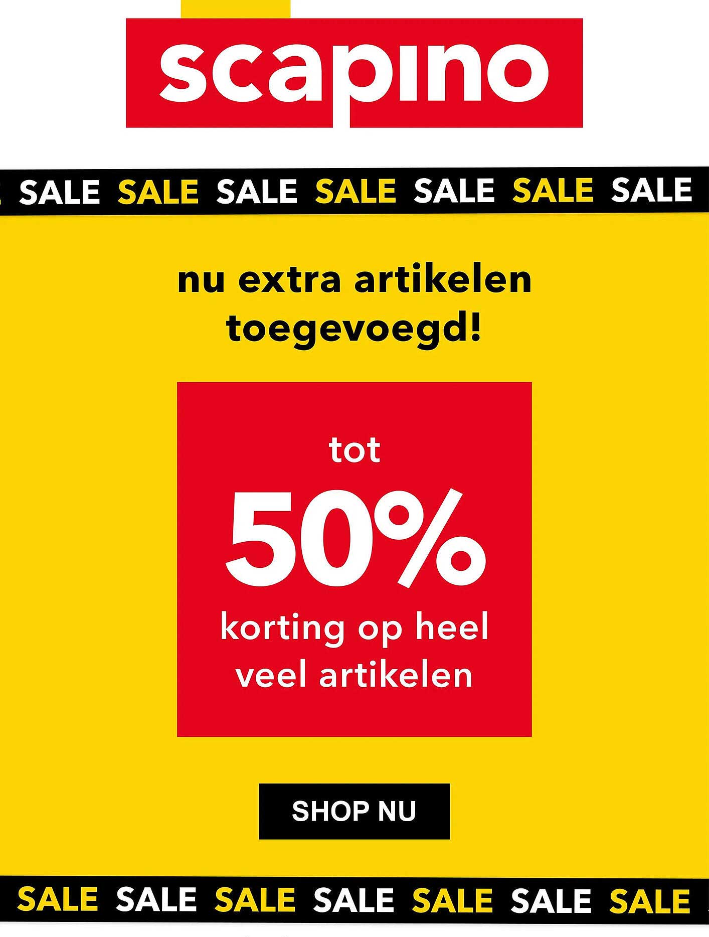 nu extra artikelen toegevoegd! tot 50% korting op heel veel artikelen