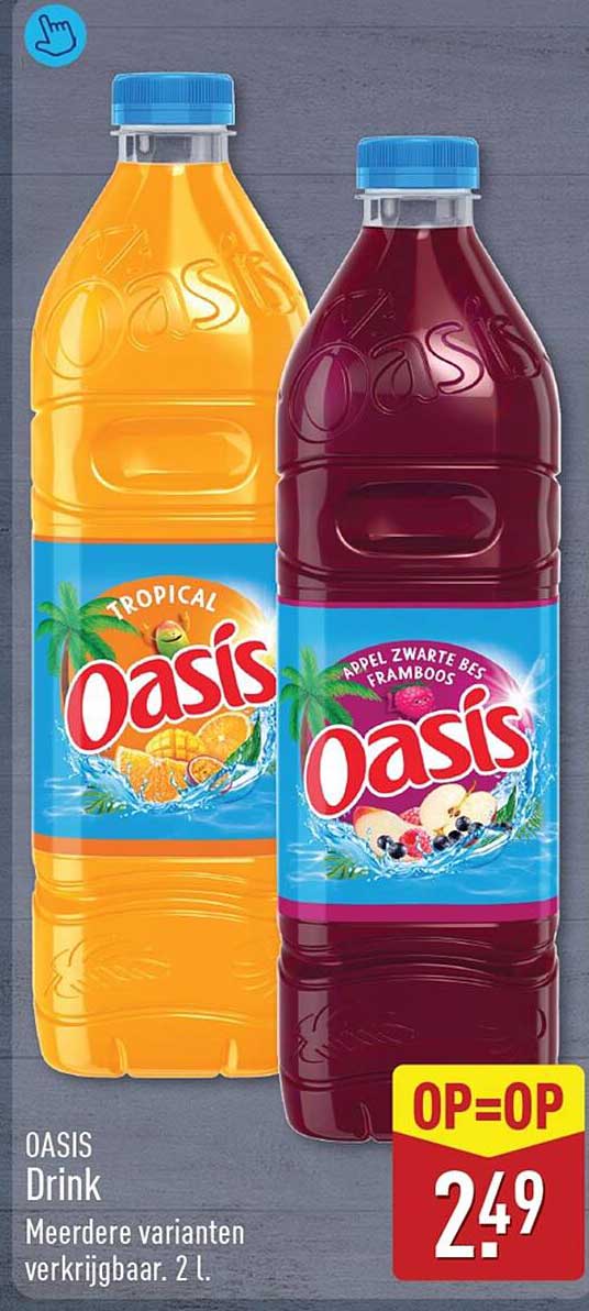 OASIS Drink Meerdere varianten verkrijgbaar. 2 l. OP=OP