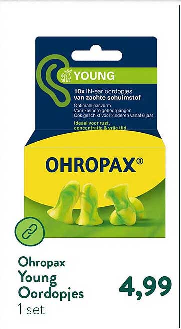 Ohropax Young Oordopjes