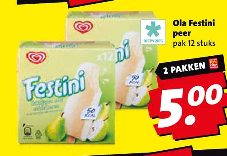 Ola Festini peer pak 12 stuks