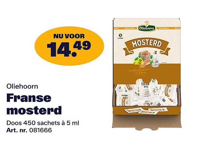Oliehoorn Franse mosterd