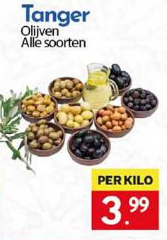 Olijven Alle soorten PER KILO