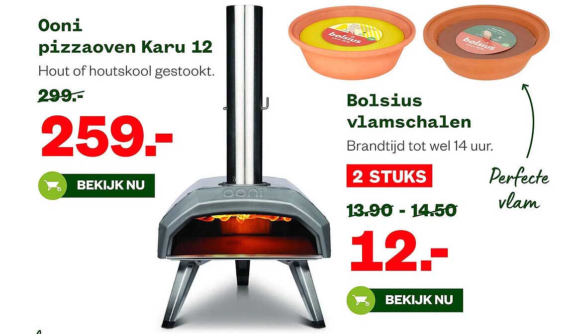 Ooni pizzaoven Karu 12