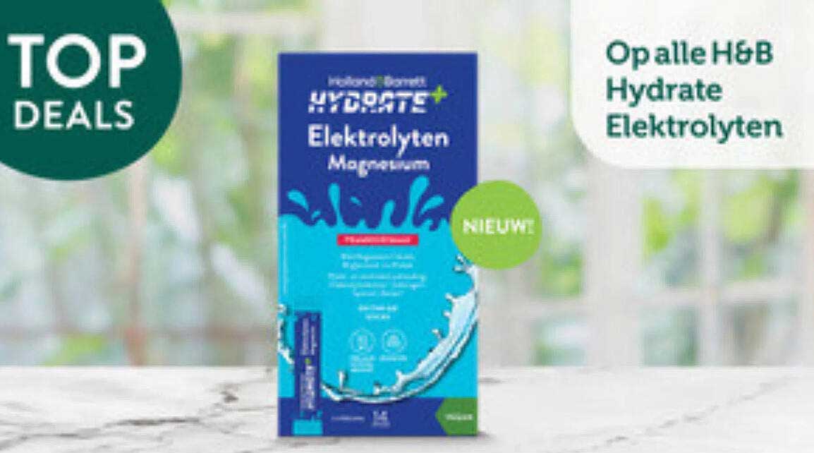 Op alle H&B Hydrate Elektrolyten