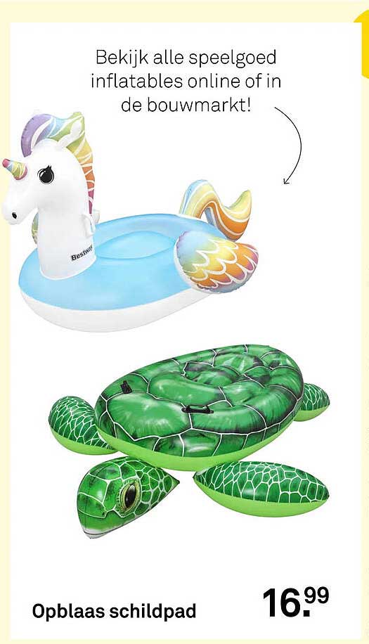 Opblaas schildpad