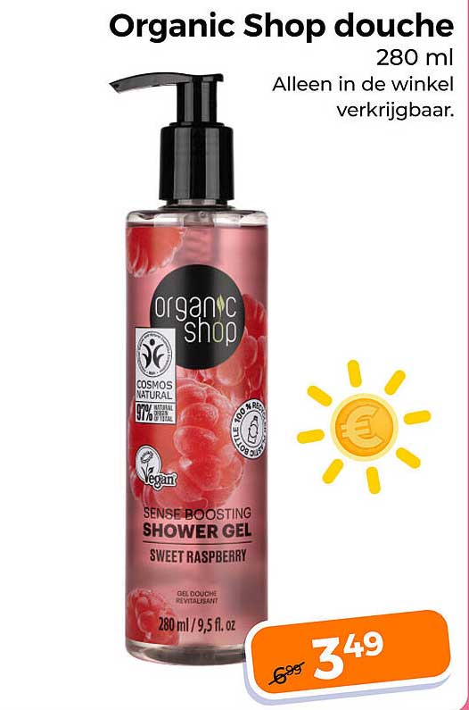 Organic Shop douche 280 ml