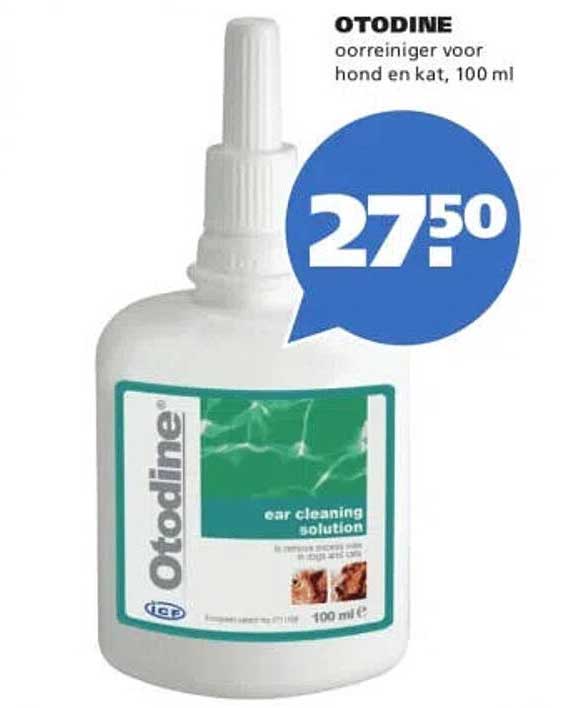 OTODINE oorreiniger voor hond en kat, 100 ml