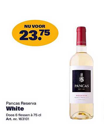 Pancas Reserva White