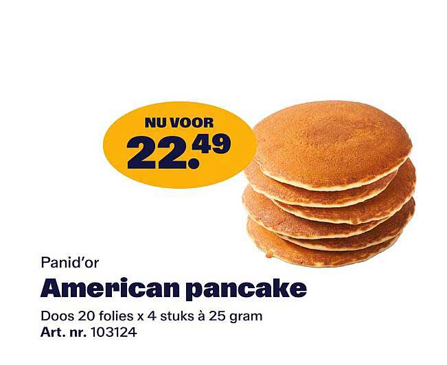Panid’or American pancake