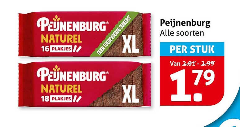 Peijnenburg Alle soorten PER STUK