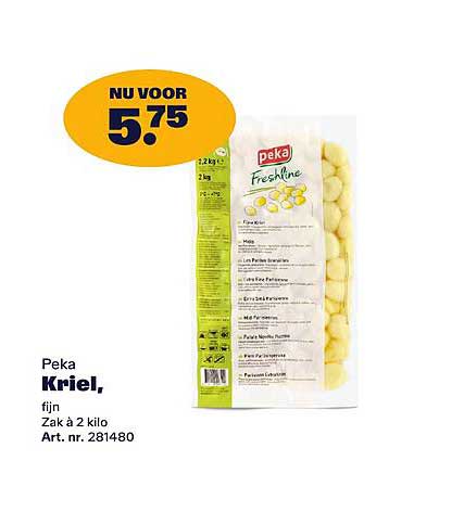 Peka Kriel, fijn