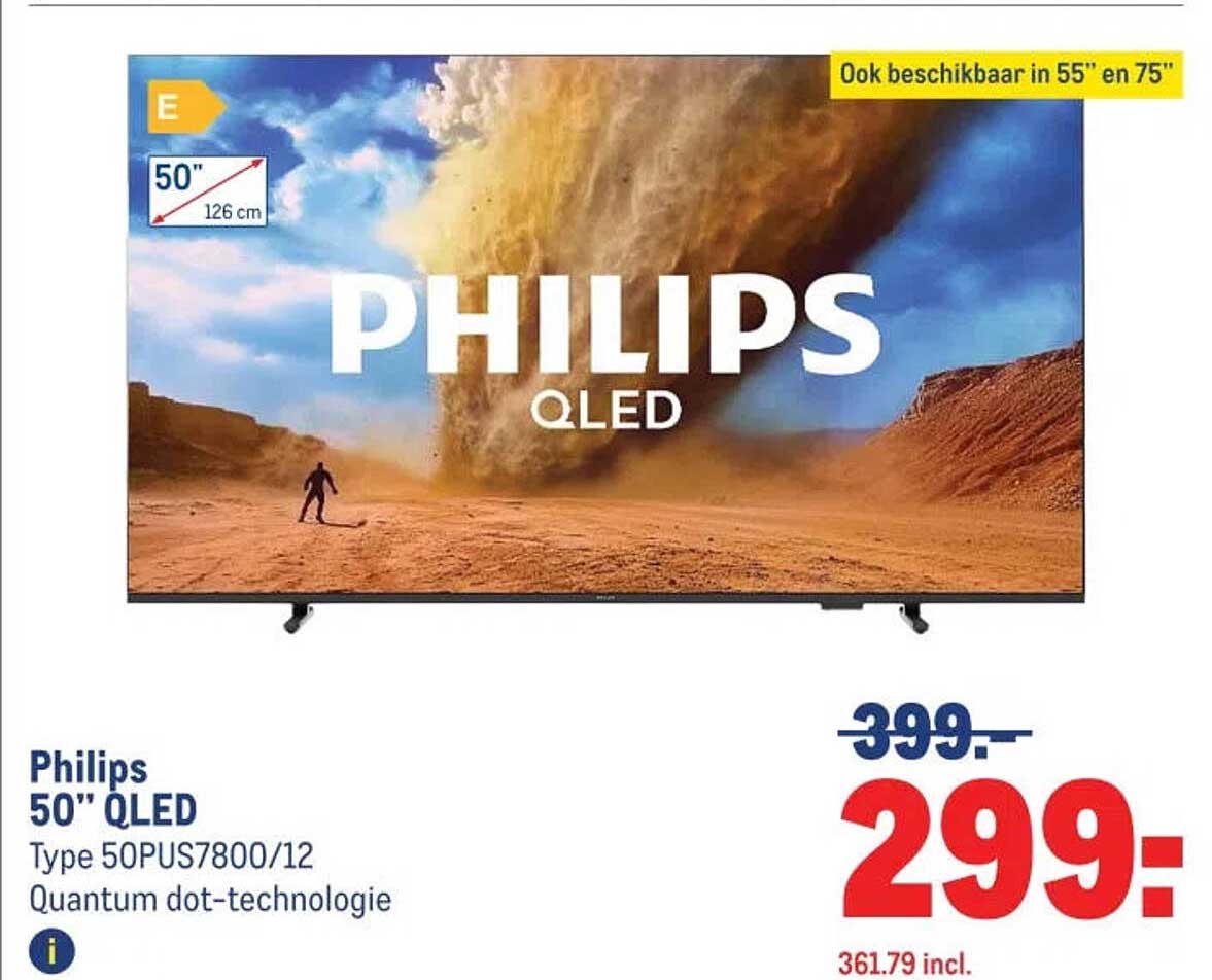 Philips 50” QLED